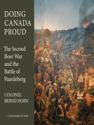 cover image of Doing Canada Proud